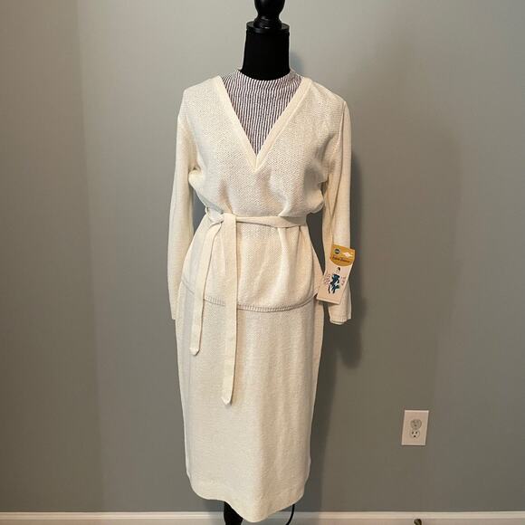 Sears Dresses & Skirts - Deadstock Vintage NWT Knit Top and Skirt Outfit~ XS